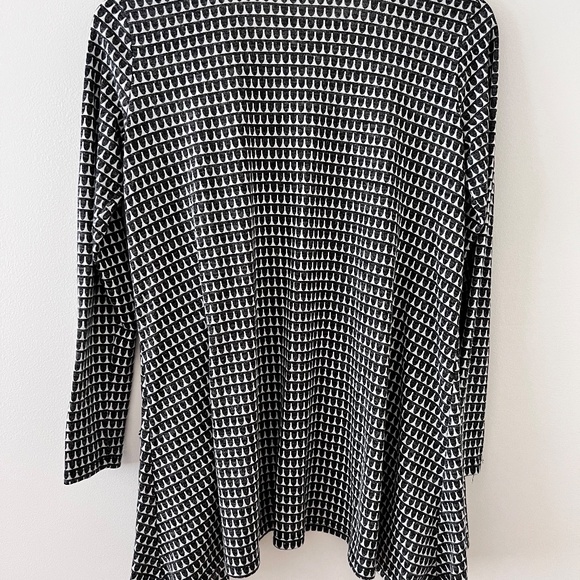 LuLaRoe Caroline Cardigan -XS - Grey and White - Picture 3 of 6